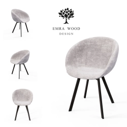 Krzesło KR-500 Ruby Kolory Tkanina Loris 09 Design Italia 2025-2030
